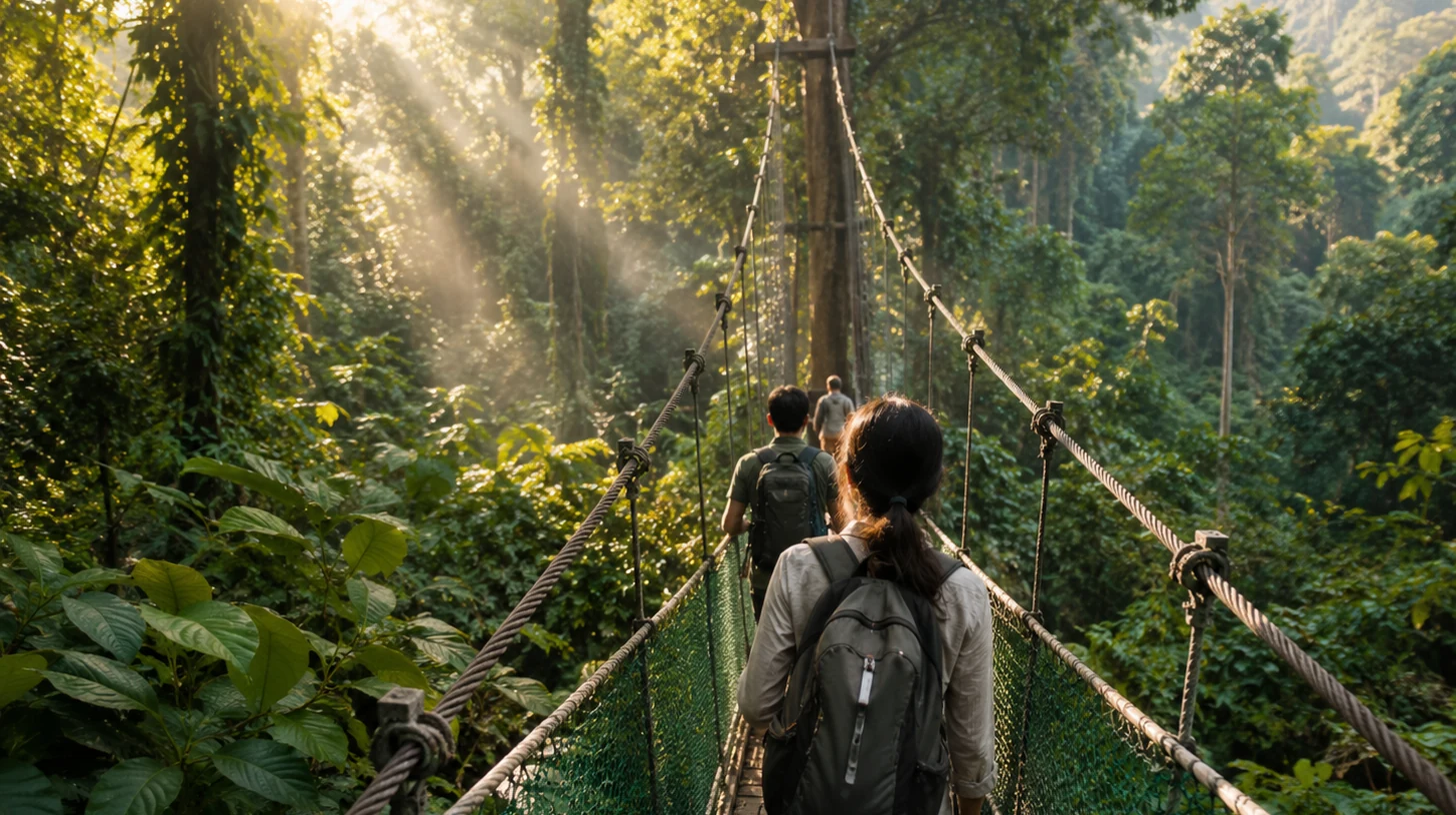 Borneo jungle canopy adventure thumbnail